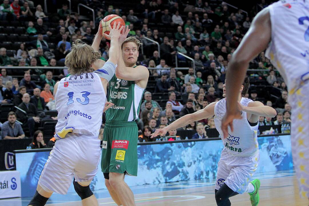 LKL: „Žalgiris“ – „Pieno žvaigždės“ 88:70