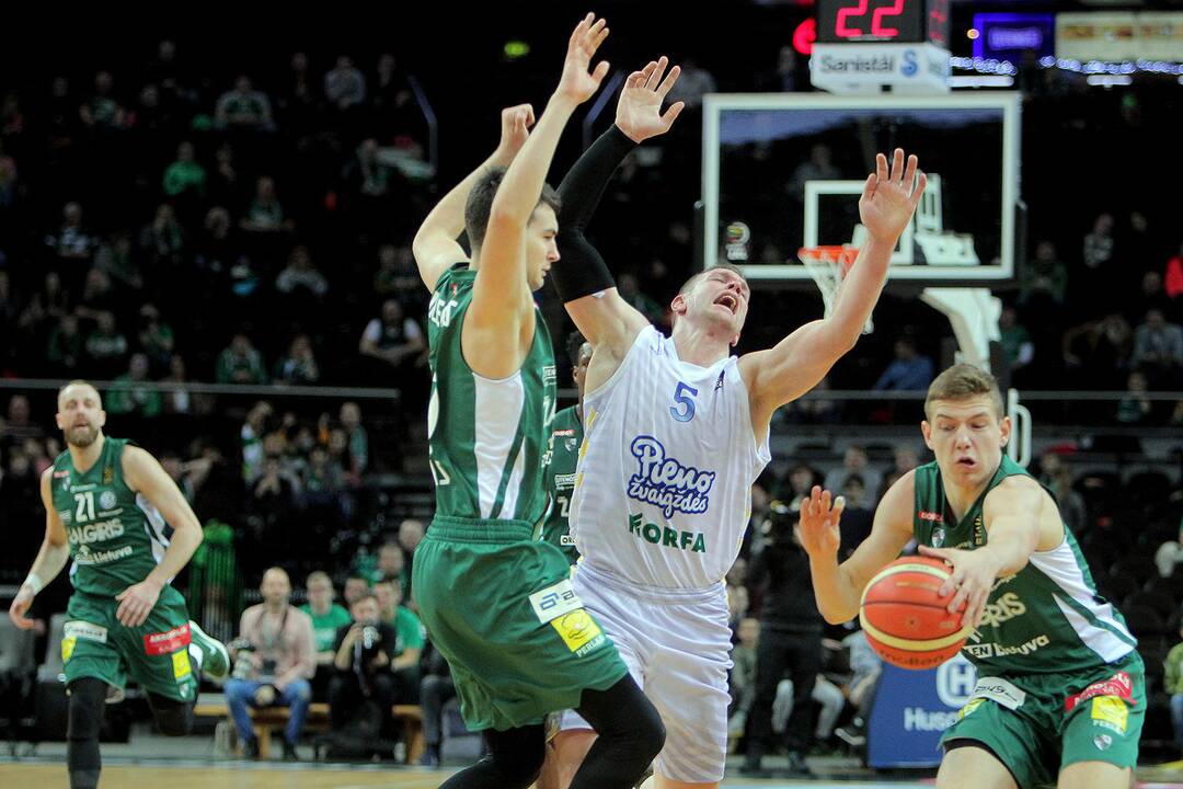 LKL: „Žalgiris“ – „Pieno žvaigždės“ 88:70