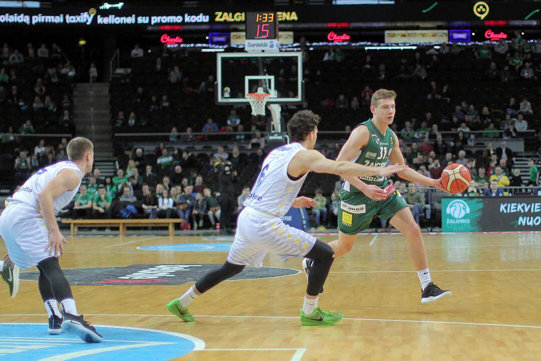 LKL: „Žalgiris“ – „Pieno žvaigždės“ 88:70