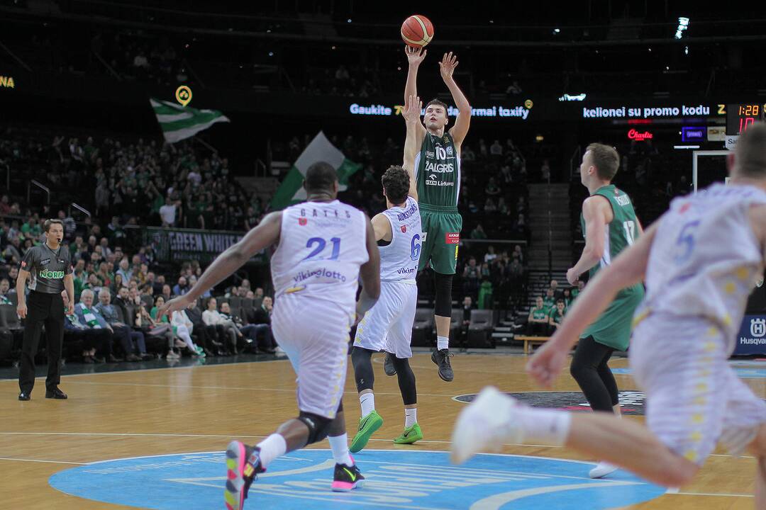 LKL: „Žalgiris“ – „Pieno žvaigždės“ 88:70