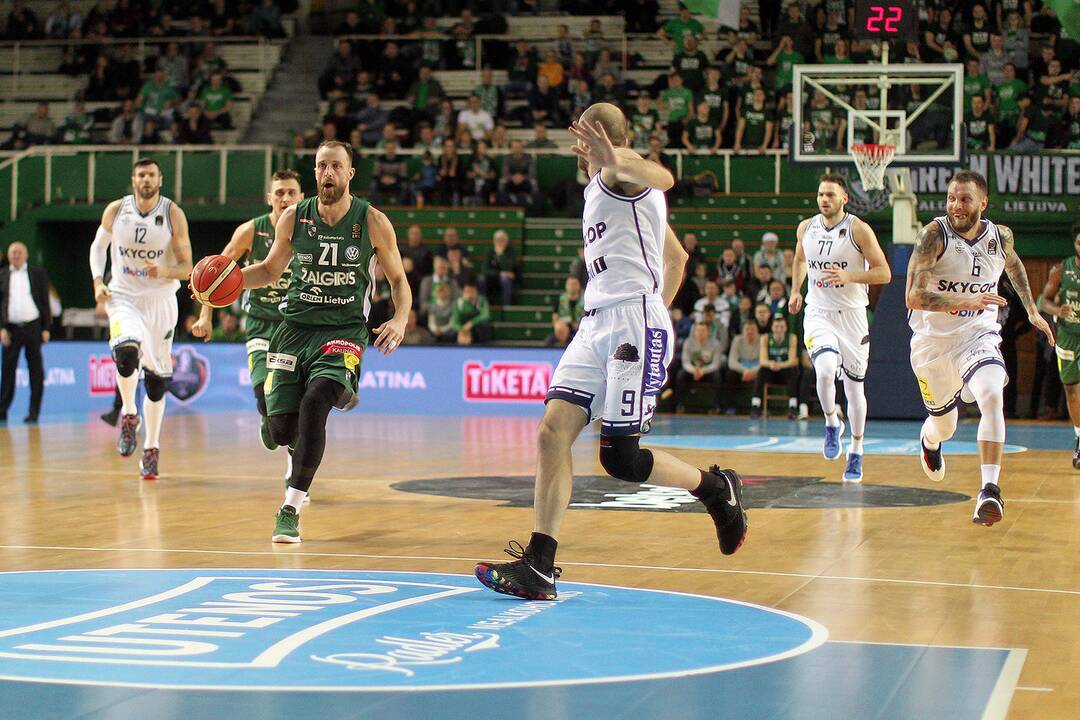 LKL: „Žalgiris“ – „Skycop“ 93:48