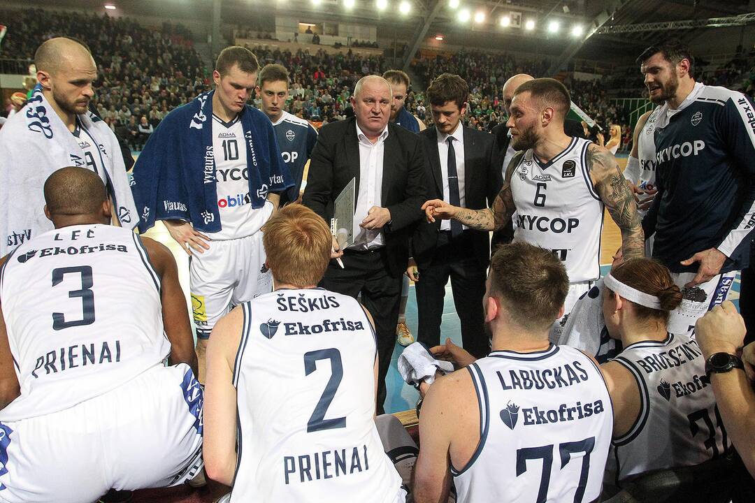 LKL: „Žalgiris“ – „Skycop“ 93:48