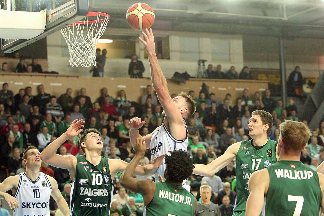 LKL: „Žalgiris“ – „Skycop“ 93:48