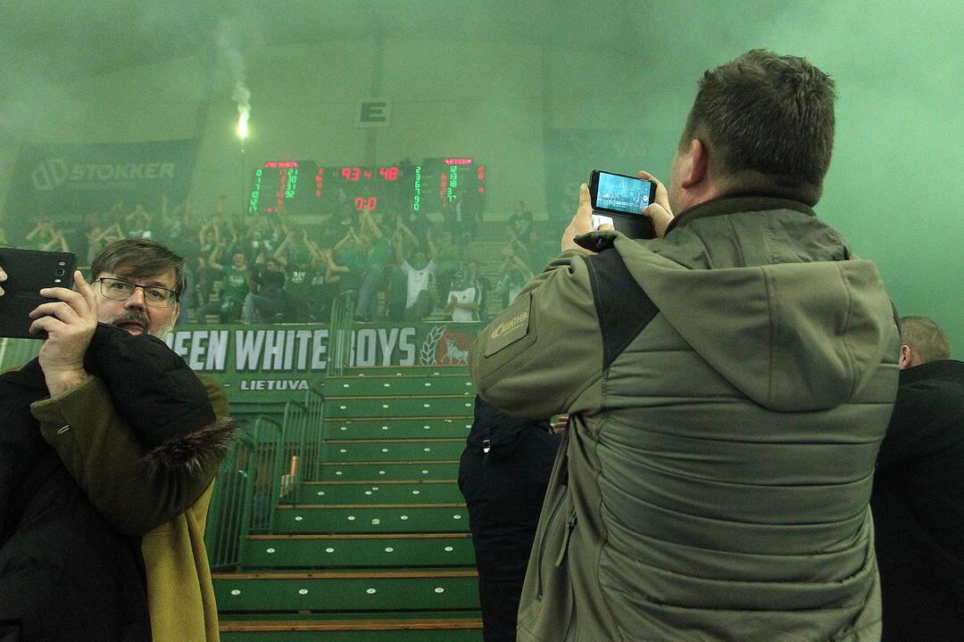 LKL: „Žalgiris“ – „Skycop“ 93:48