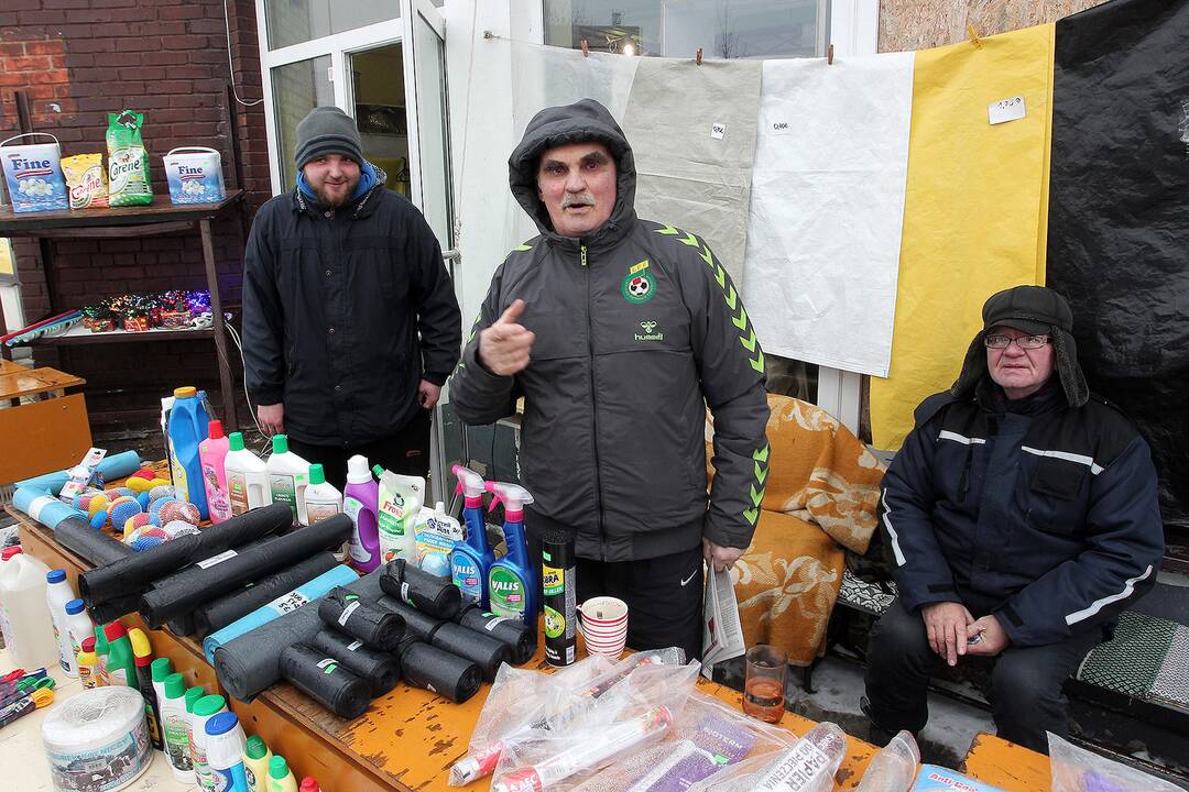 Žaliakalnio turgus artėjant šventėms