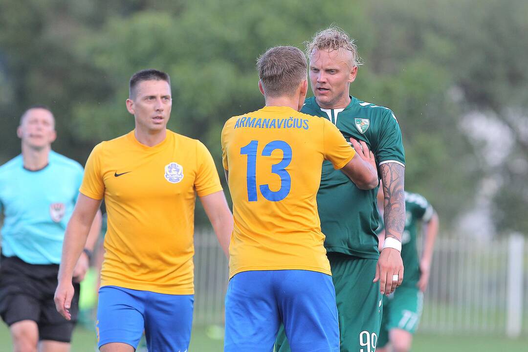 A lyga: „Kauno Žalgiris“ – „Atlantas“ 1:0