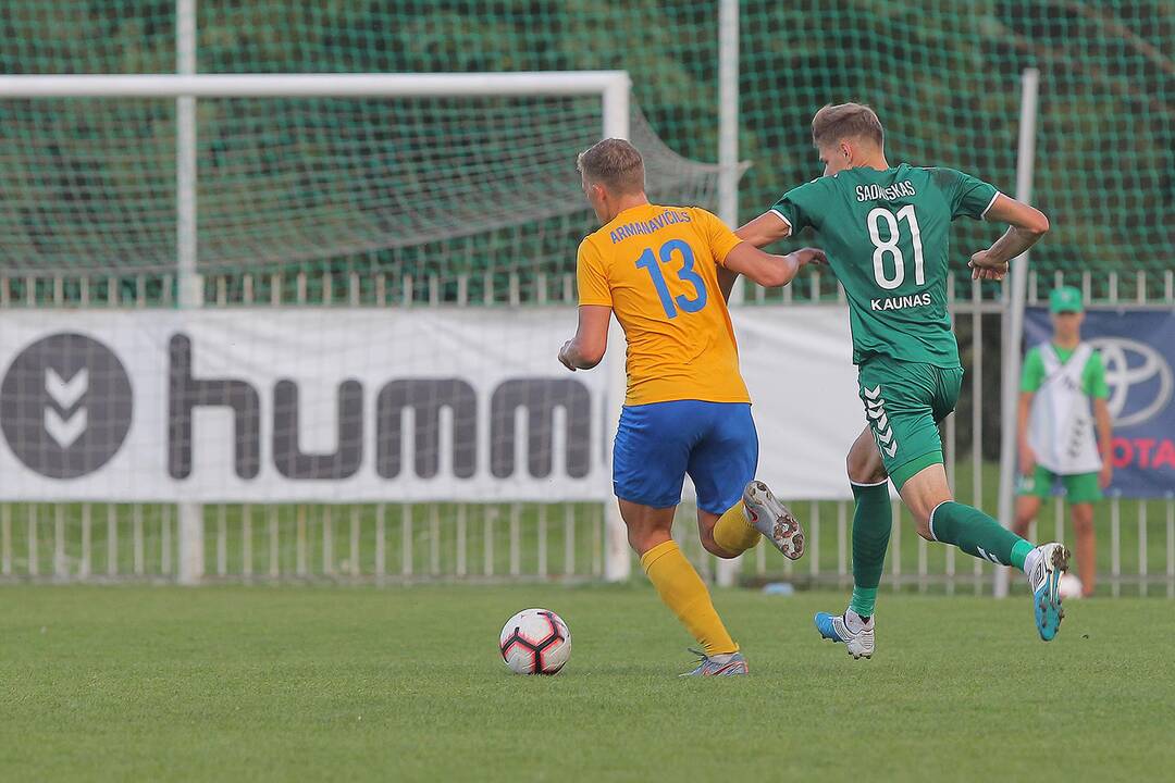 A lyga: „Kauno Žalgiris“ – „Atlantas“ 1:0