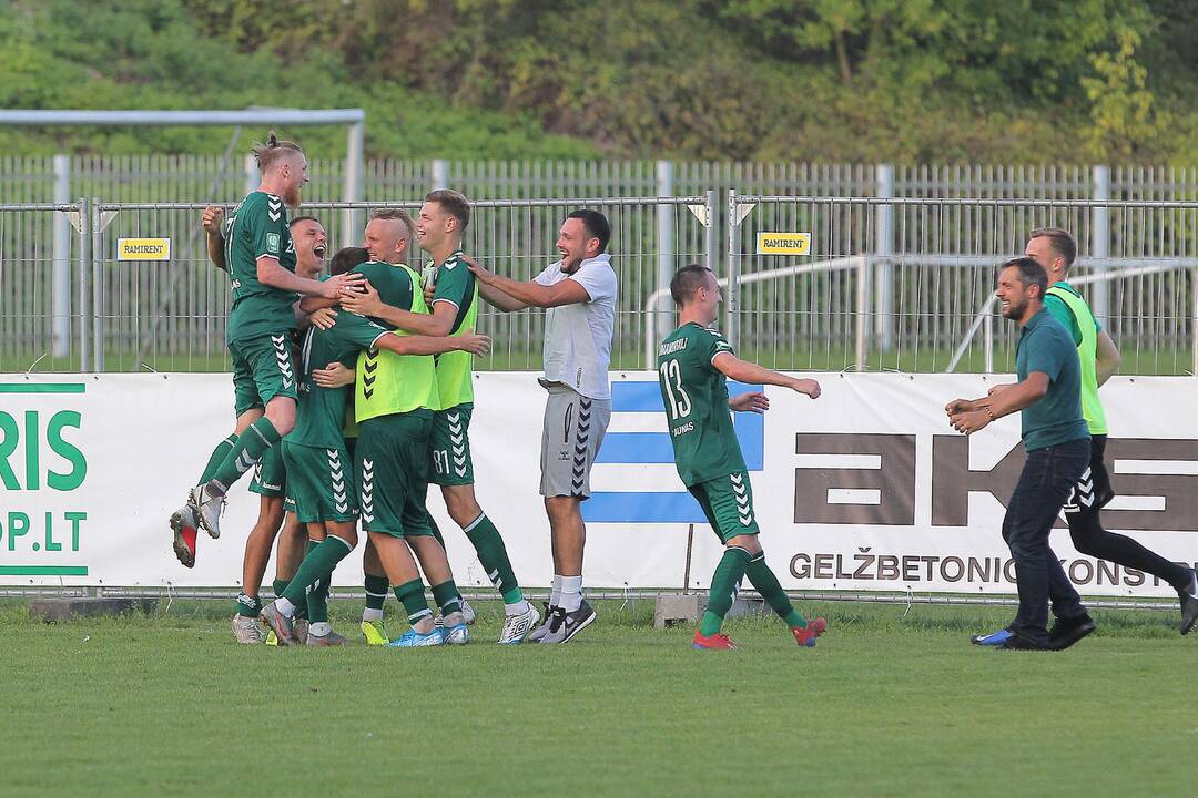 A lyga: „Kauno Žalgiris“ – „Atlantas“ 1:0