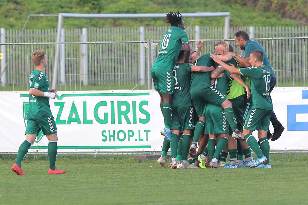A lyga: „Kauno Žalgiris“ – „Atlantas“ 1:0