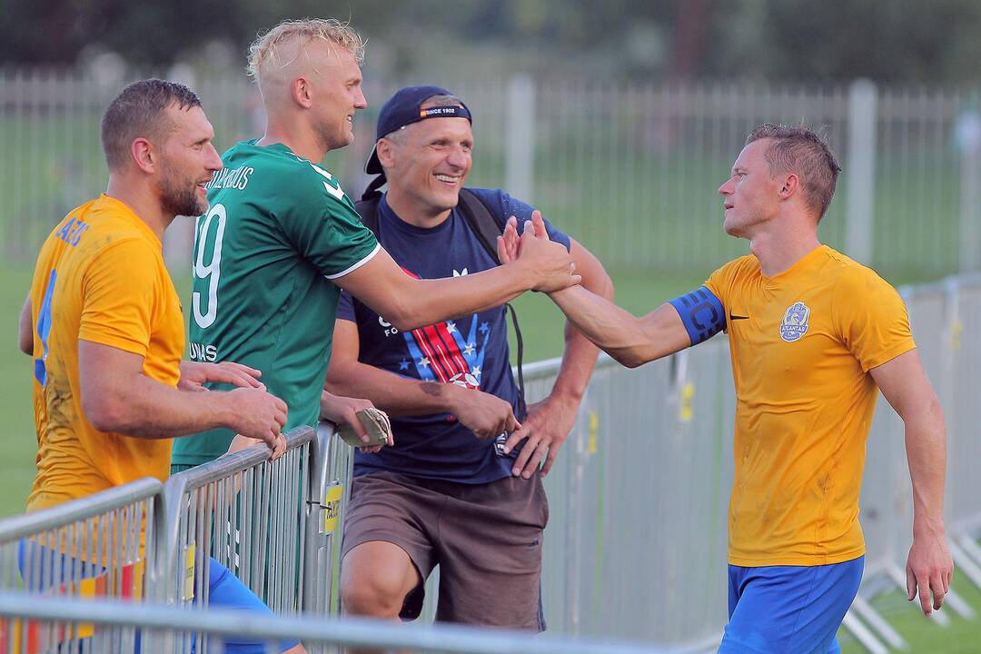A lyga: „Kauno Žalgiris“ – „Atlantas“ 1:0