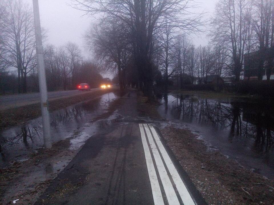 Siutina baloje dingęs takas