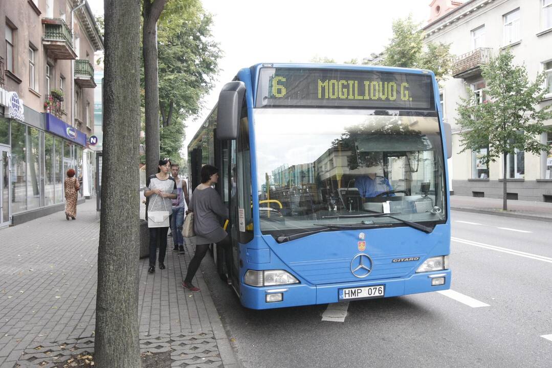 Uostamiesčio autobusai kursuos rudens ritmu