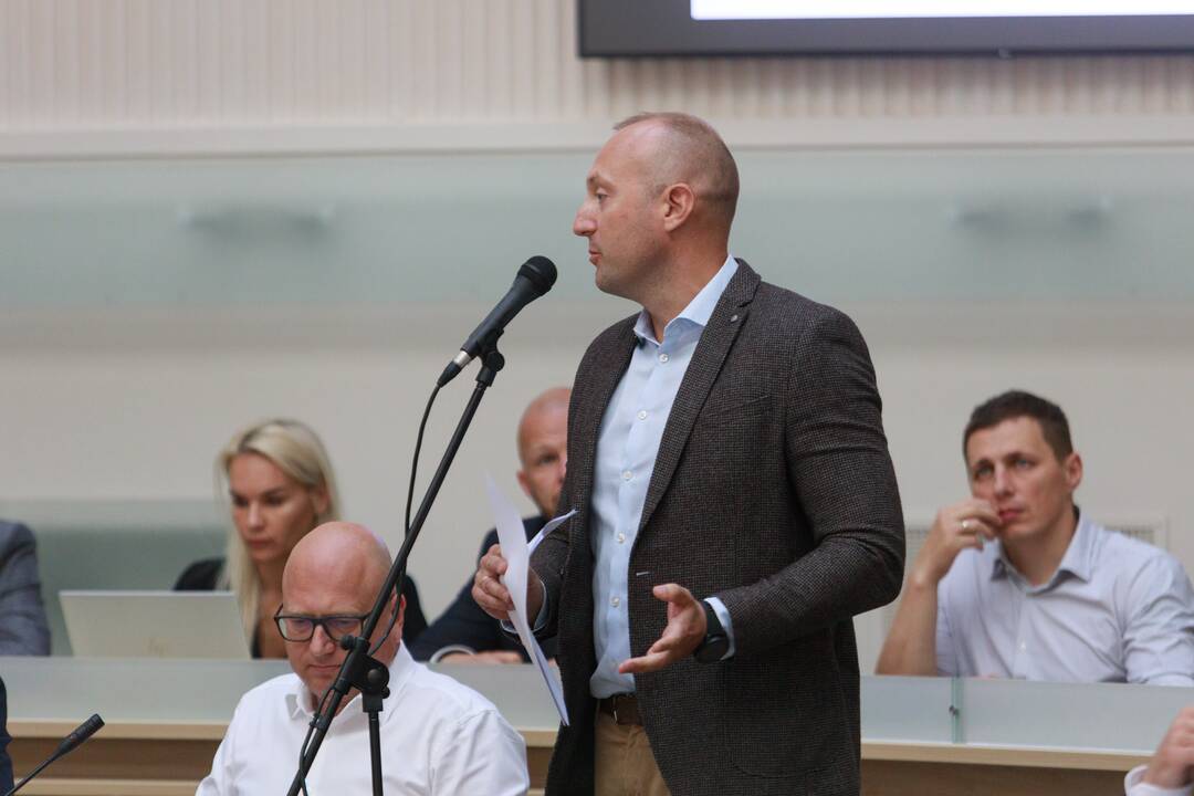 Kauno miesto tarybos posėdis (2024 liepos 9 d.)