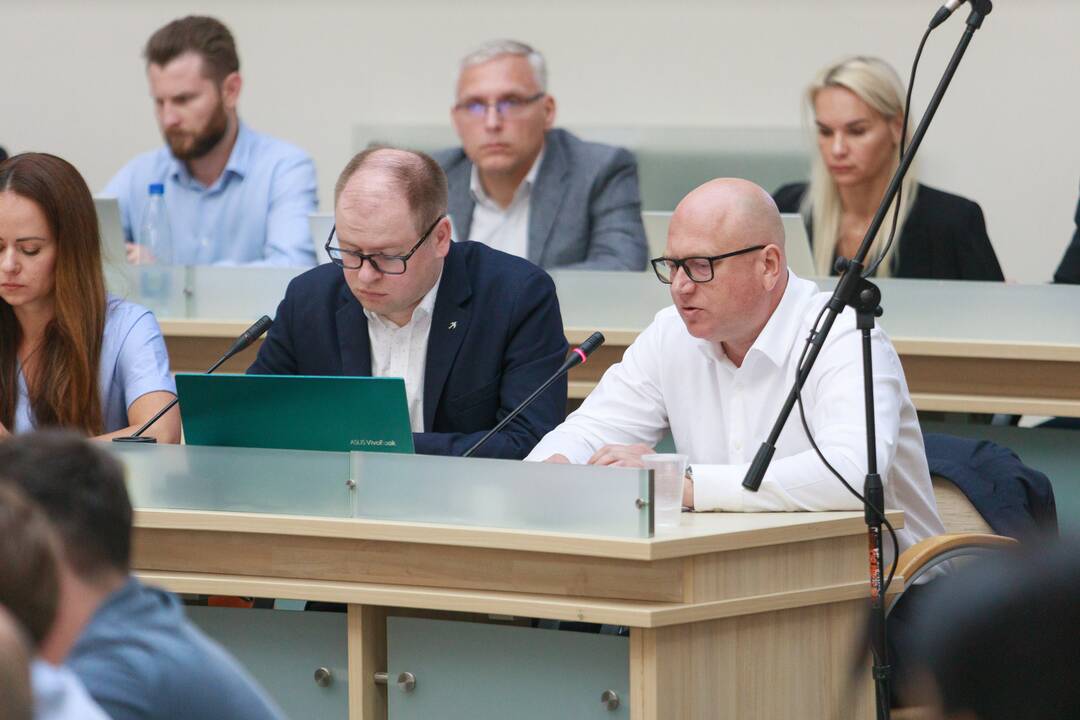 Kauno miesto tarybos posėdis (2024 liepos 9 d.)