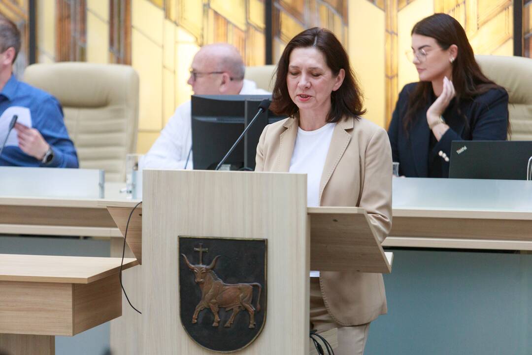 Kauno miesto tarybos posėdis (2024 liepos 9 d.)