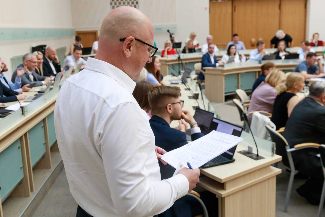 Kauno miesto tarybos posėdis (2024 liepos 9 d.)
