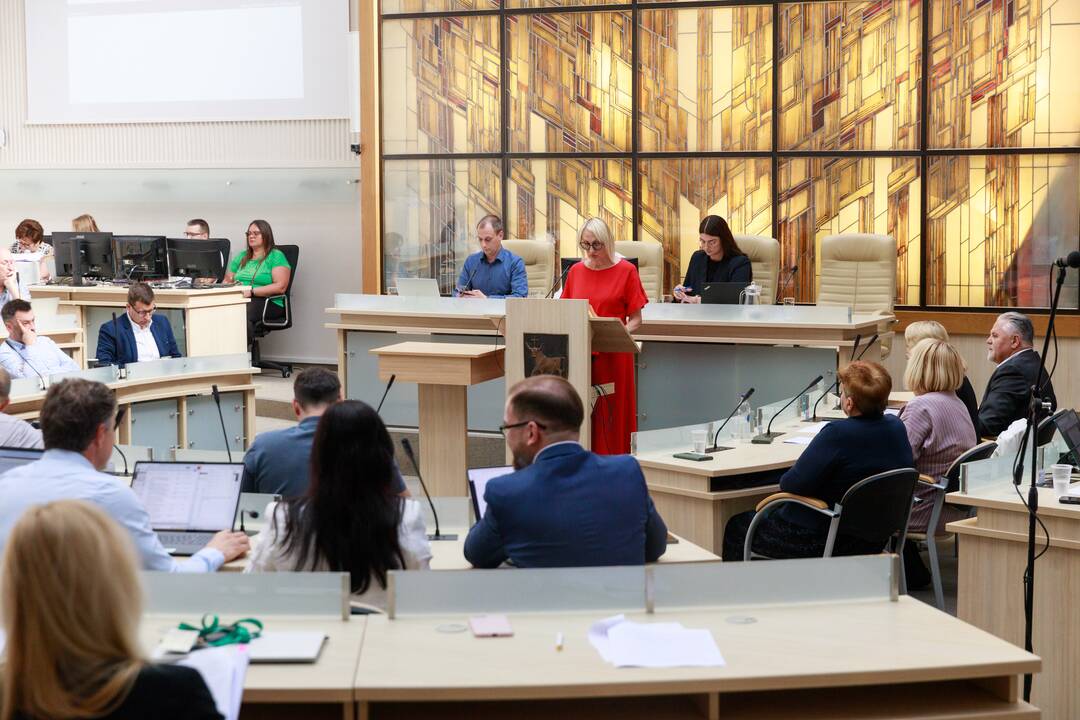 Kauno miesto tarybos posėdis (2024 liepos 9 d.)
