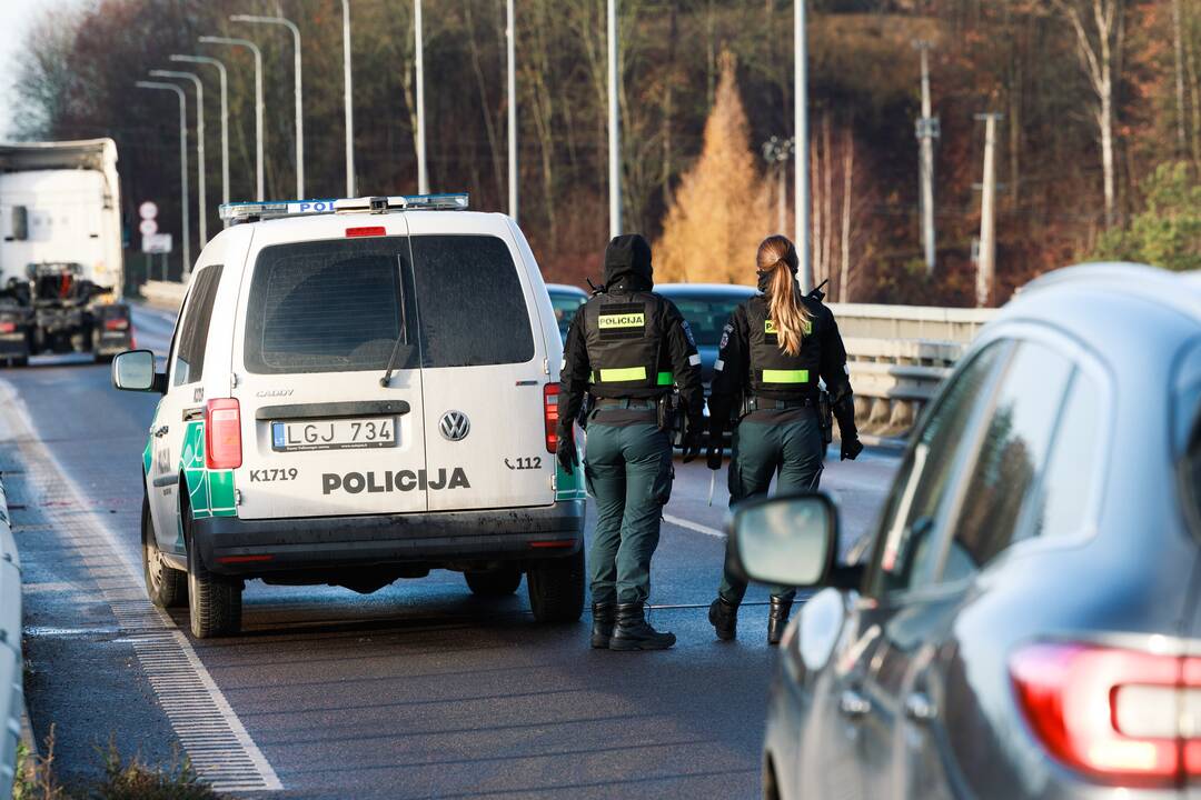 Kaune – automobilių avarijos ir spūstys