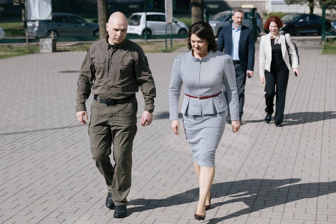 Ekstremalios situacijos pratybos licėjuje