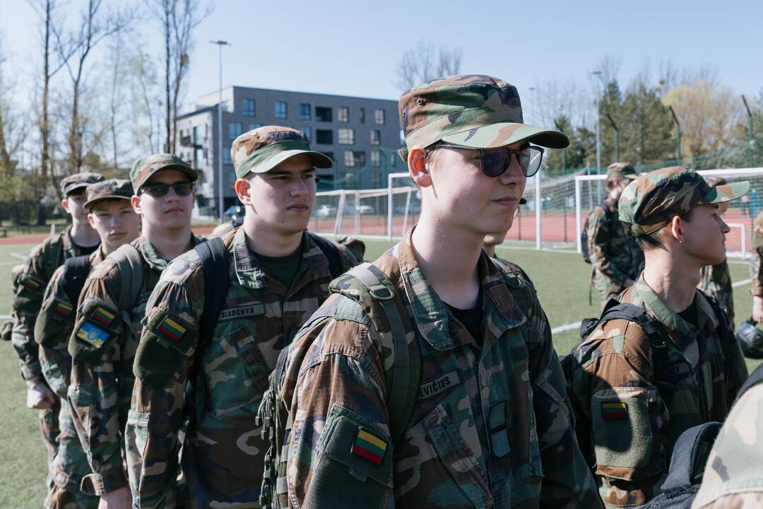 Ekstremalios situacijos pratybos licėjuje