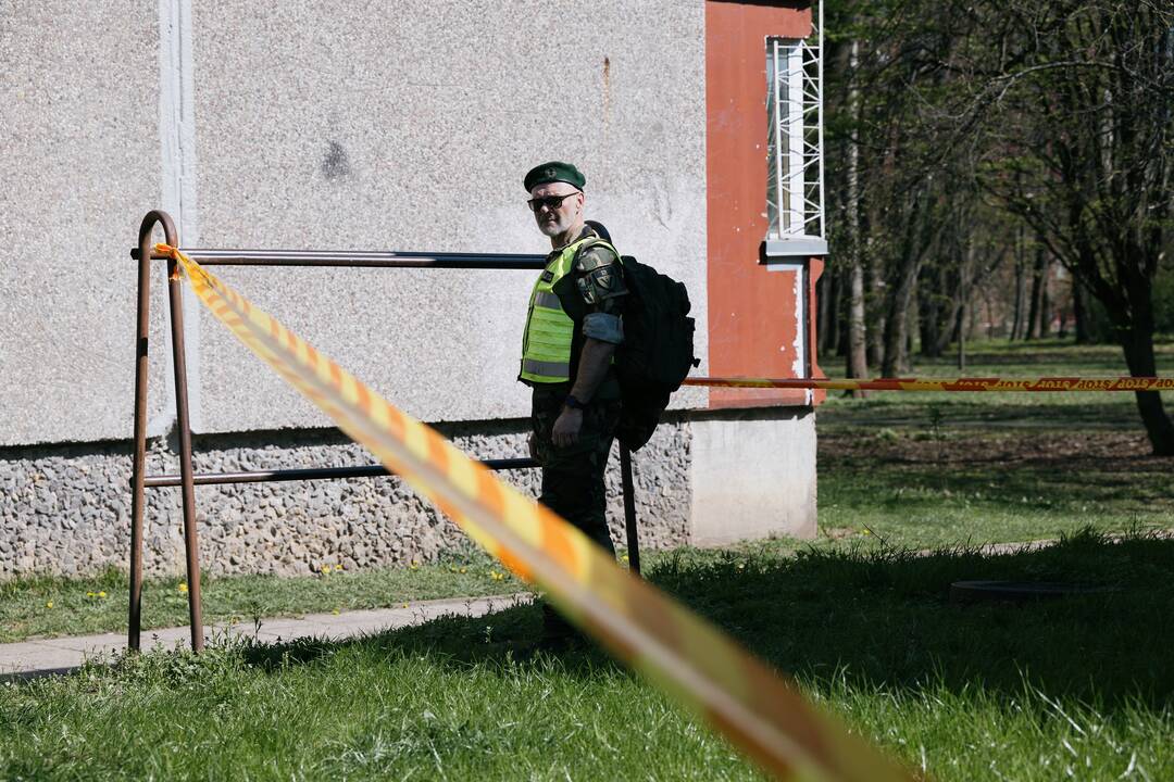 Ekstremalios situacijos pratybos licėjuje