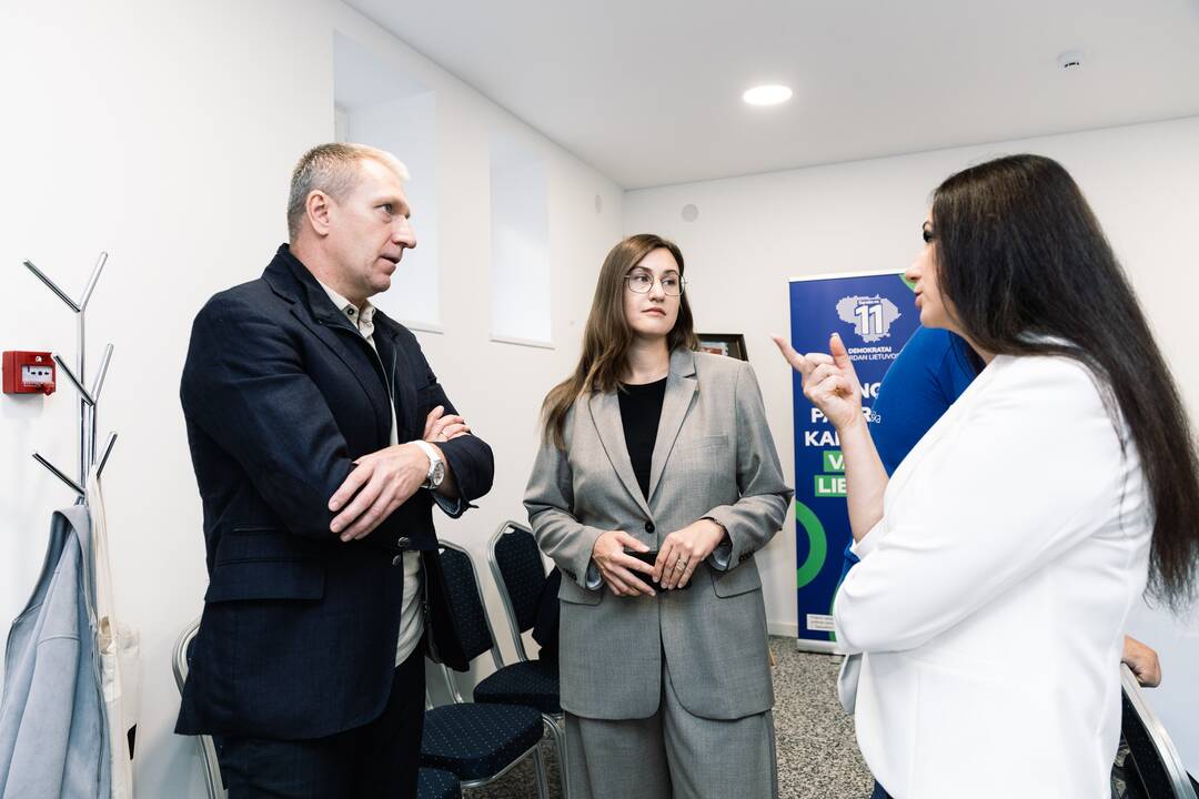 Demokratų sąjungos „Vardan Lietuvos“ Kauno skyrius pristatė komandos narius