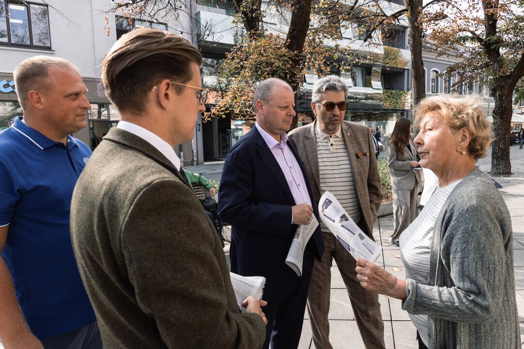 Demokratų sąjungos „Vardan Lietuvos“ Kauno skyrius pristatė komandos narius