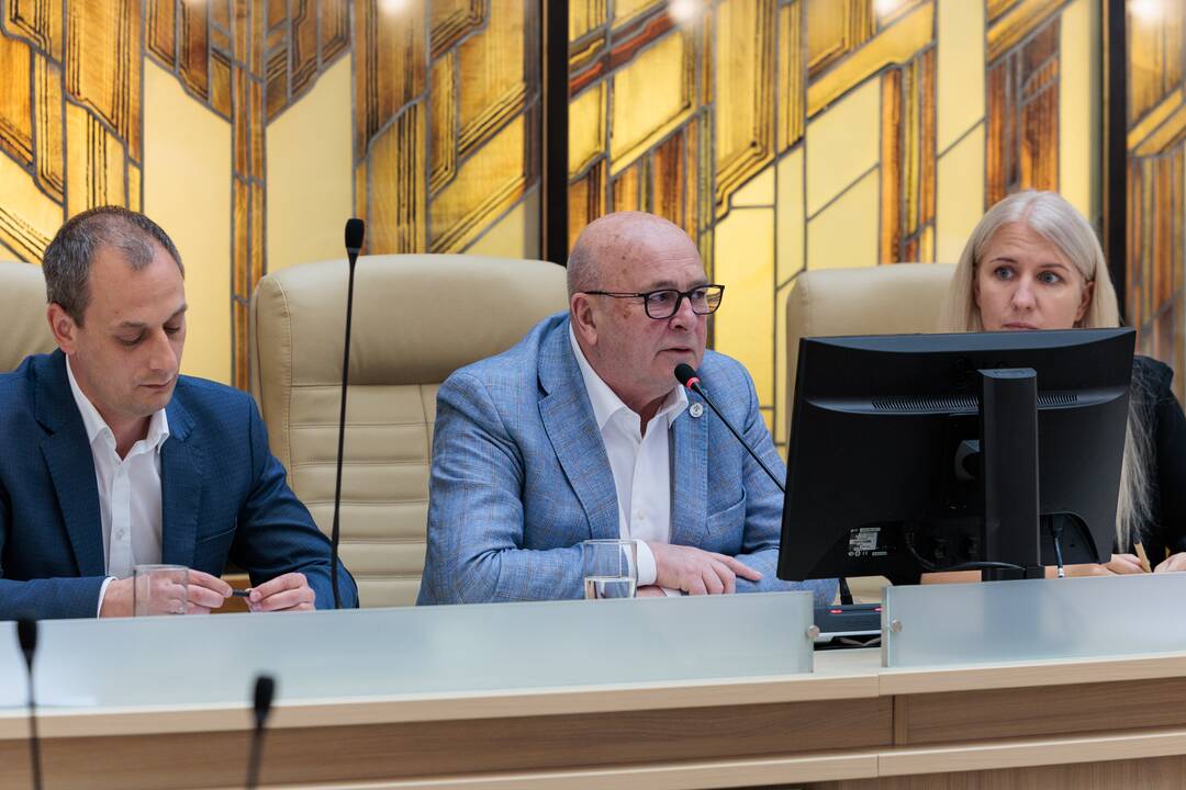 Kauno miesto tarybos posėdis (2025 birželio 10 d.)