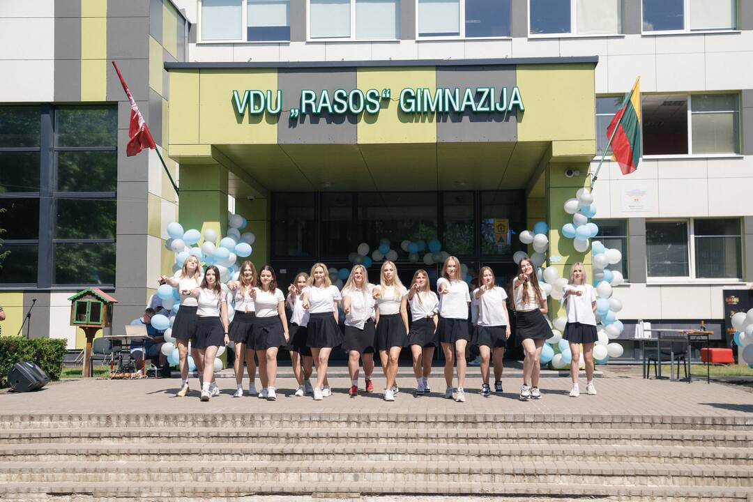 Kaune – paskutinio skambučio šventė