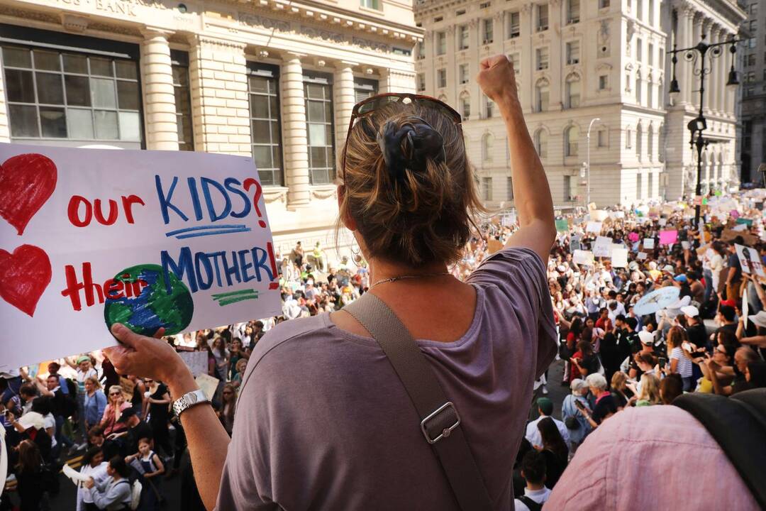 Moksleivių protestai prieš klimato pokyčius