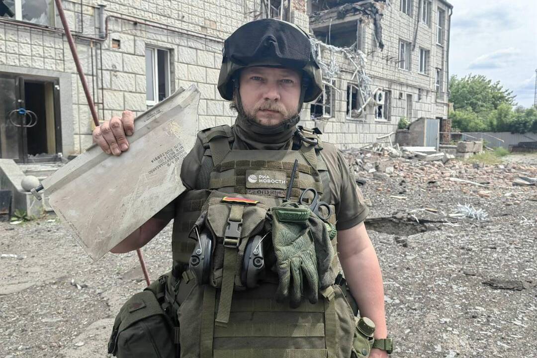 Maskva: už rusų karo korespondento žūtį Ukrainoje atsakingi Vakarai