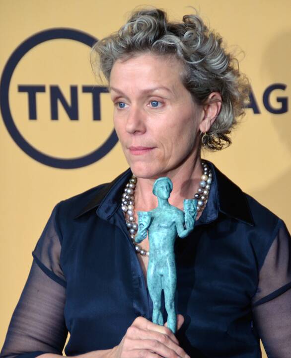 Sužavėjo: Holivudo aktorę F.McDormand taip patraukė romanas, kad ji pavertė literatūros kūrinį itin asmenišku kino projektu – ne tik suvaidino Oliviją, bet ir tapo viena iš keturių dalių HBO mini serialo prodiuserių.
