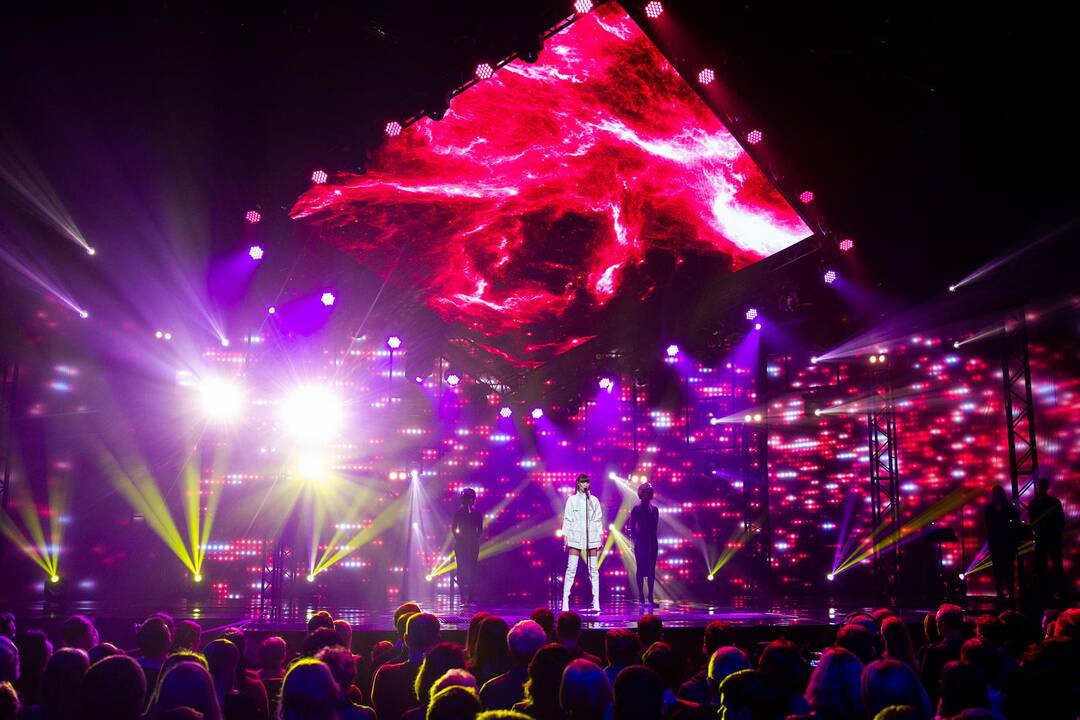 Pirmasis nacionalinės „Eurovizijos“ atrankos pusfinalis