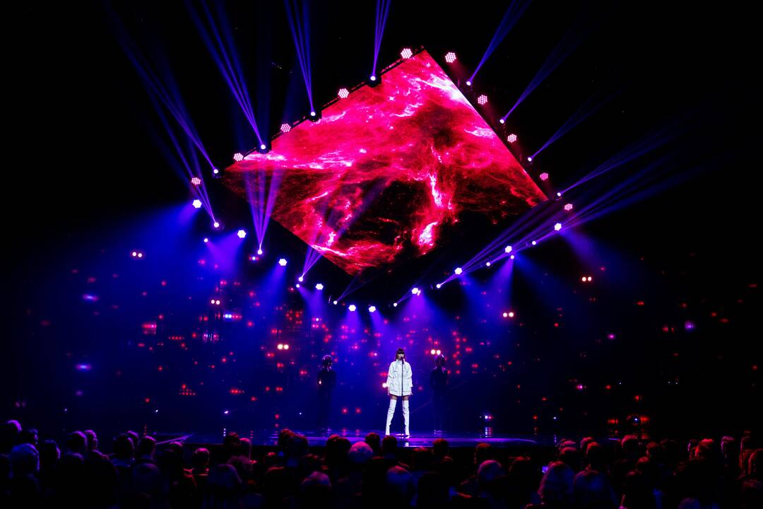 Pirmasis nacionalinės „Eurovizijos“ atrankos pusfinalis