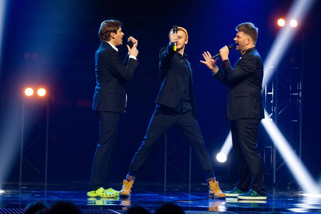 Pirmasis nacionalinės „Eurovizijos“ atrankos pusfinalis