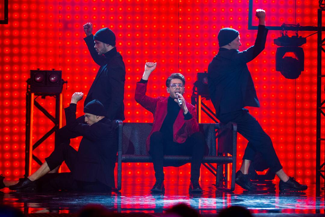 Pirmasis nacionalinės „Eurovizijos“ atrankos pusfinalis