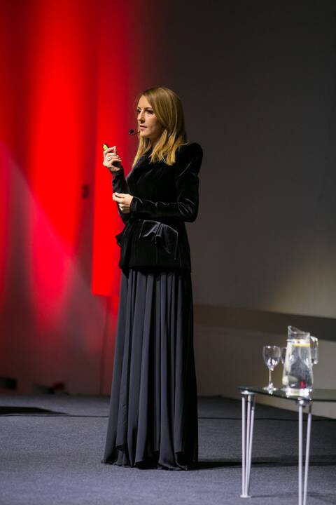 Dovilė Filmanavičiūtė (kairėje), Agnė Grigaliūnienė, Daiva Žeimytė-Bilienė 
