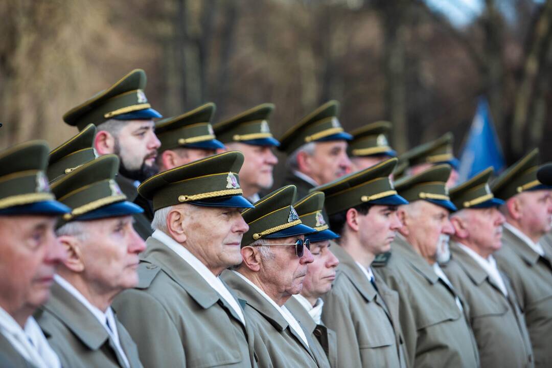 Tradicinė valstybinės vėliavos pakeitimo ceremonija