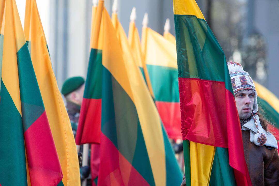 Tradicinė valstybinės vėliavos pakeitimo ceremonija