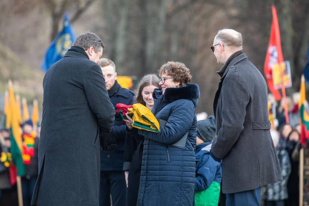 Tradicinė valstybinės vėliavos pakeitimo ceremonija