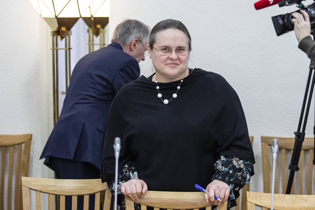 Agnė Širinskienė (kairėje), Arvydas Anušauskas ir Lina Anušauskienė