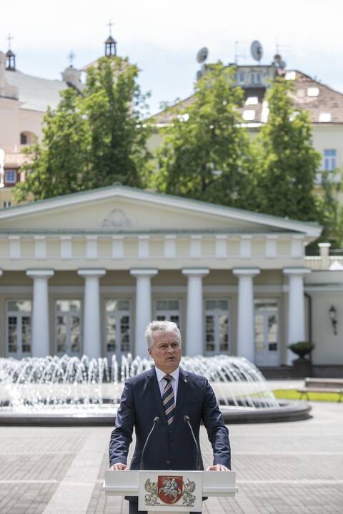 G. Nausėda ir R. Šimašius pristatė iniciatyvą „Vilnius atviras kultūrai“