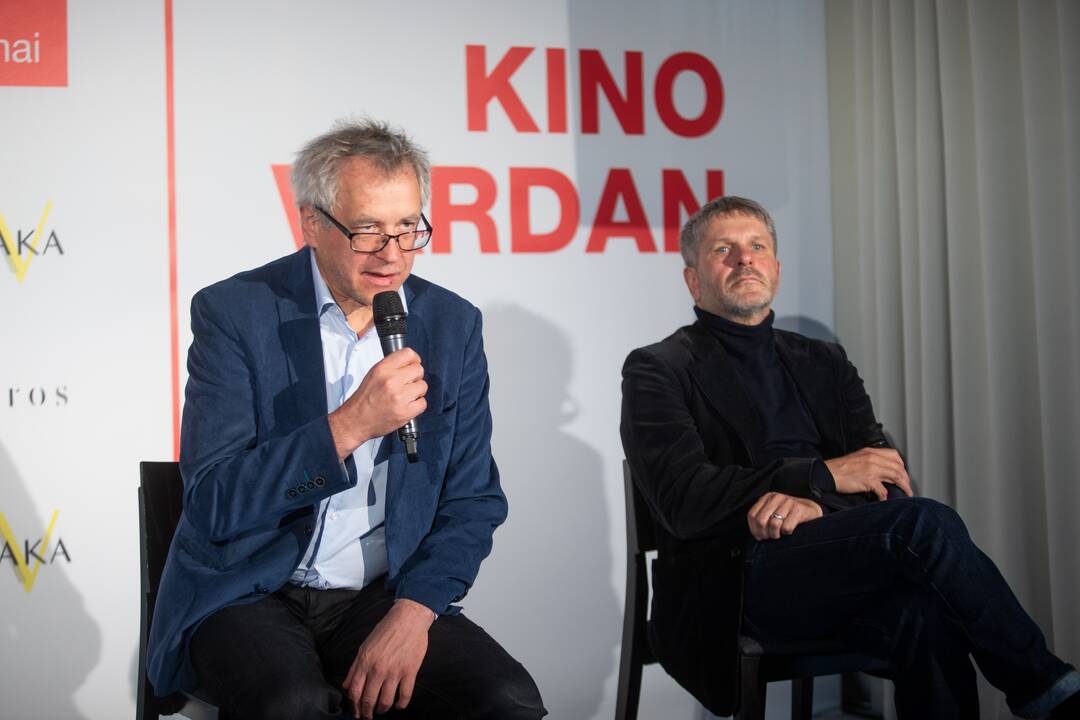 Nacionalinių kino apdovanojimų „Sidabrinė Gervė“ spaudos konferencija