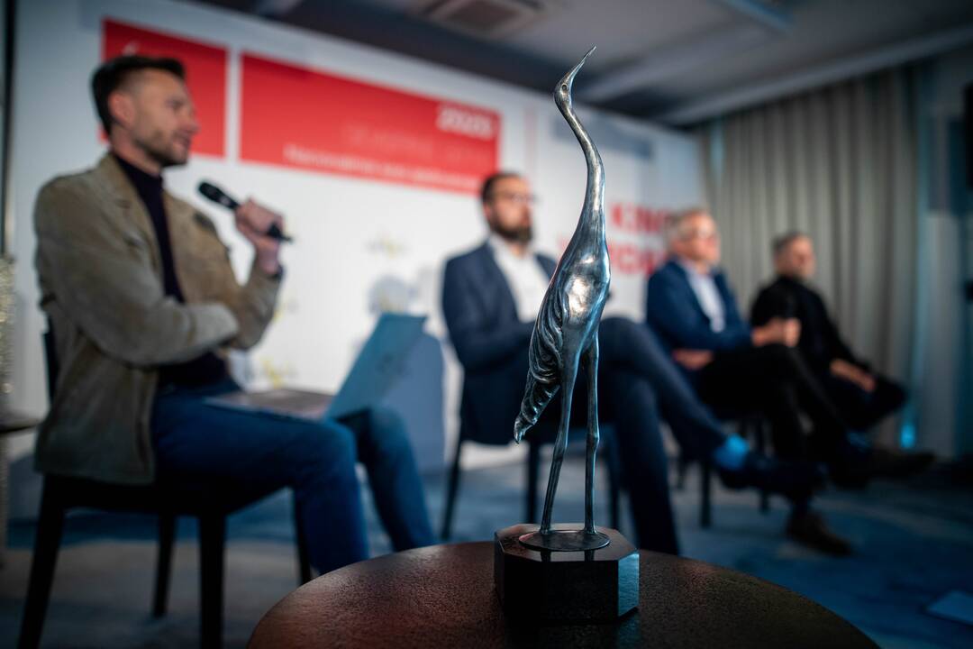 Nacionalinių kino apdovanojimų „Sidabrinė Gervė“ spaudos konferencija