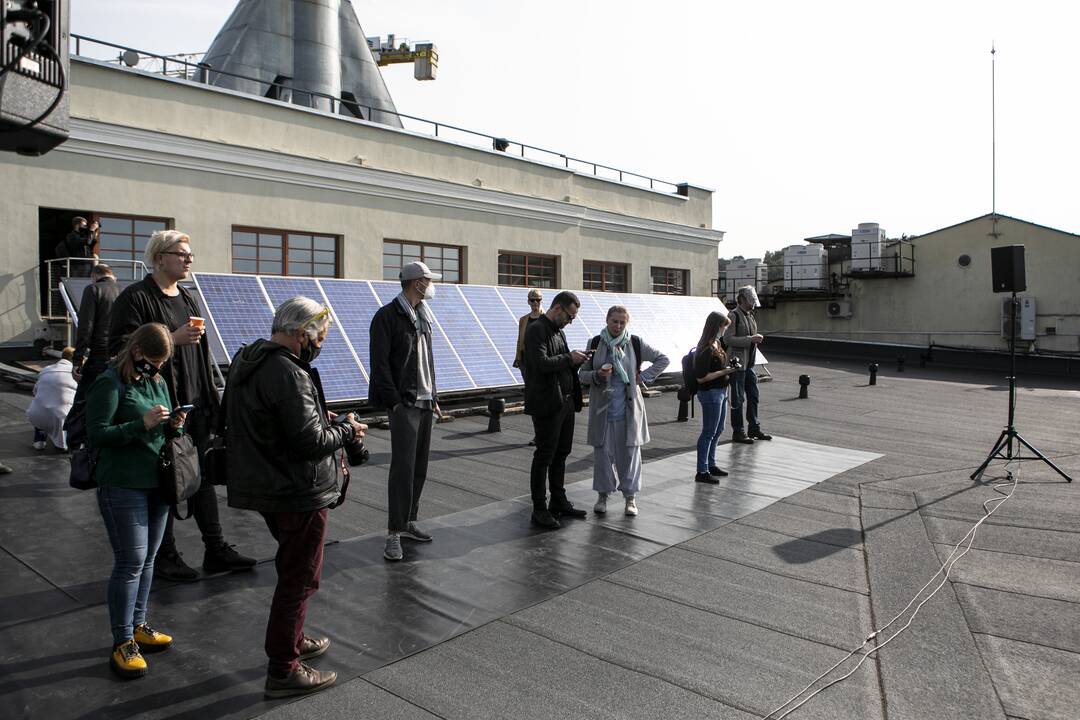 Nacionalinių kino apdovanojimų „Sidabrinė Gervė“ spaudos konferencija
