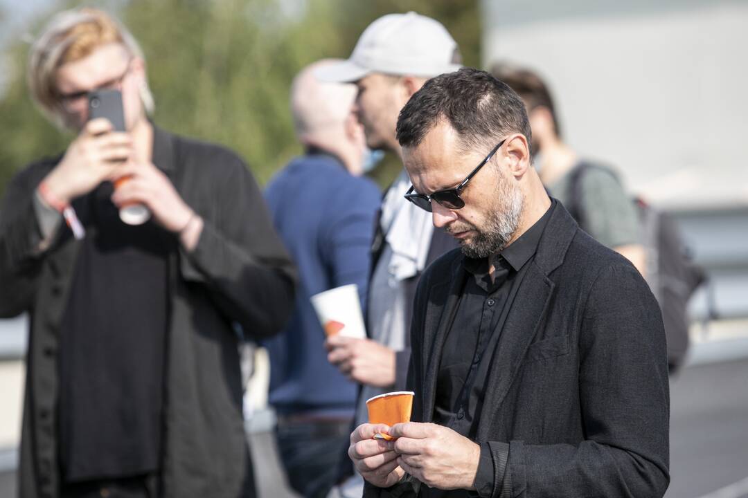 Nacionalinių kino apdovanojimų „Sidabrinė Gervė“ spaudos konferencija