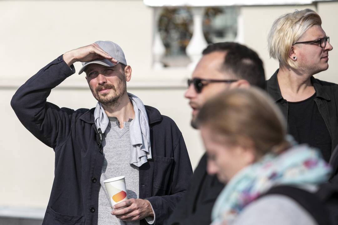 Nacionalinių kino apdovanojimų „Sidabrinė Gervė“ spaudos konferencija