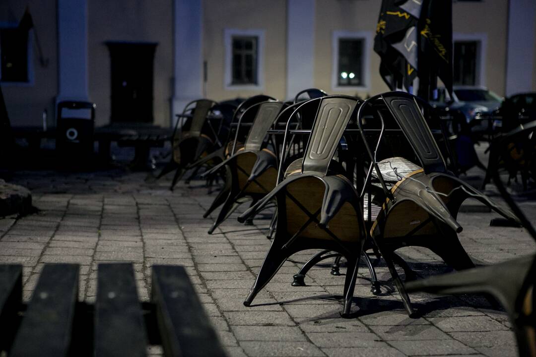 Šeštadienio vakaras Kauno centre