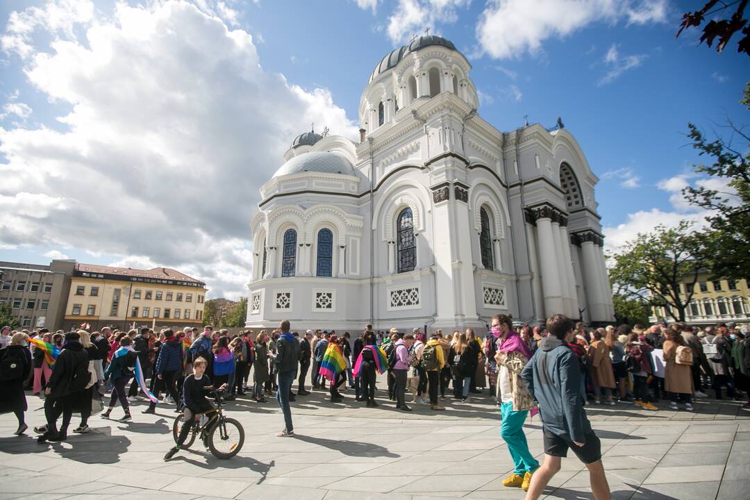 Tūkstantinė „Kaunas Pride“ eisena
