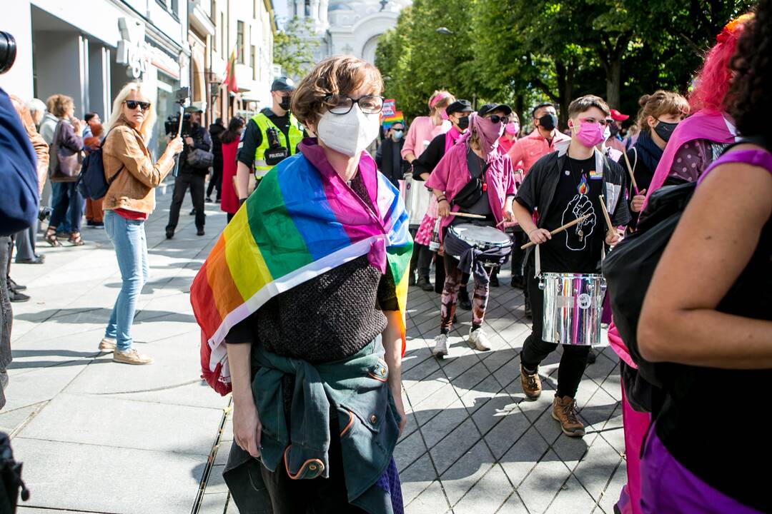 Tūkstantinė „Kaunas Pride“ eisena